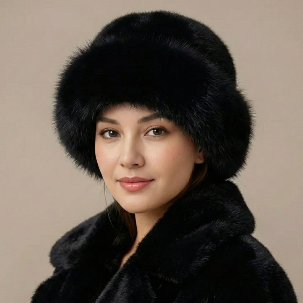 La Toque Moumoute – Bonnet en Fourrure Ultra-Douce