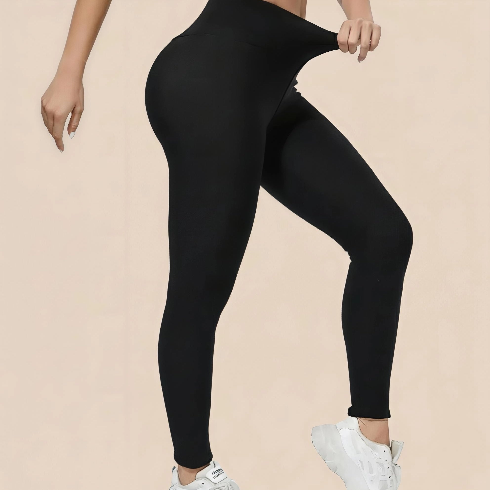 Leggings Thermique - Taille Haute - Doublé Moumoute