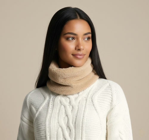 Cache-cou Hiver Moumoute - Duvet chaud et Délicat